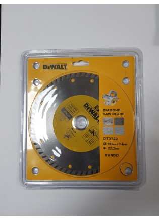 DEWALT DT3722 180 mm Turbo Elmas Disk 