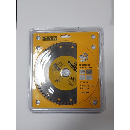 DEWALT DT3722 180 mm Turbo Elmas Disk 