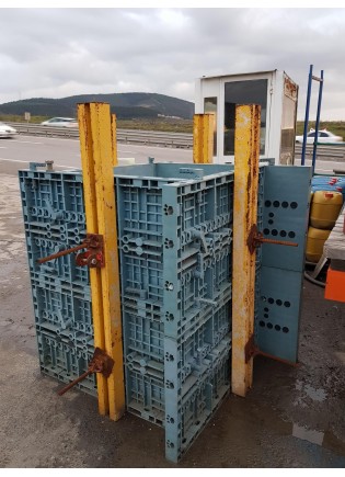 Plastik kolon kalıbı – Perde – Döşeme – Kaset Kalıp Sistemleri